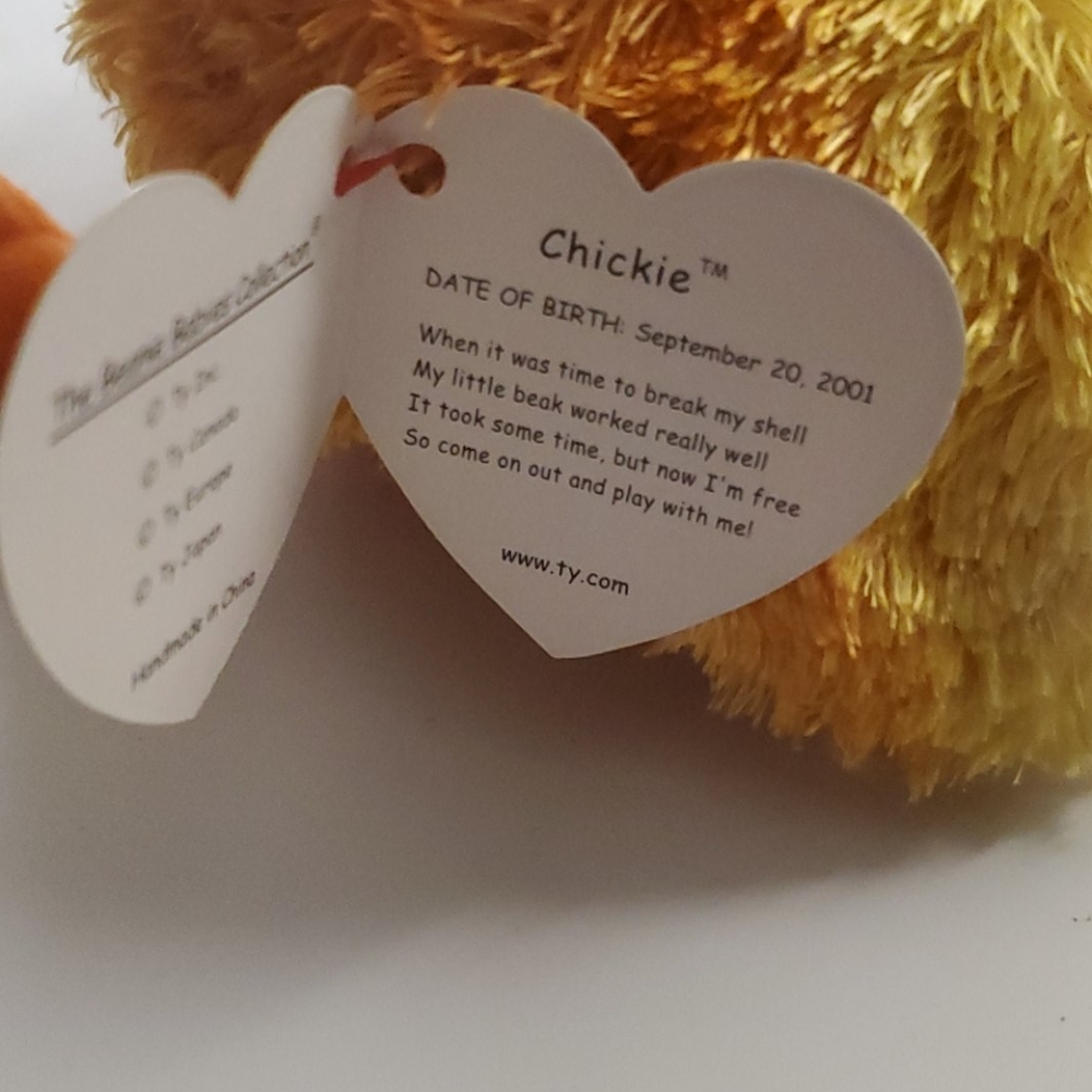 Chickie Beanie Baby - Picture 3 of 4